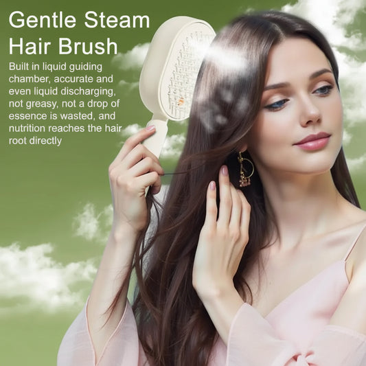 LUXEIT™ 3-in-1 Scalp Massage Comb | Mist, Massage & Detangle