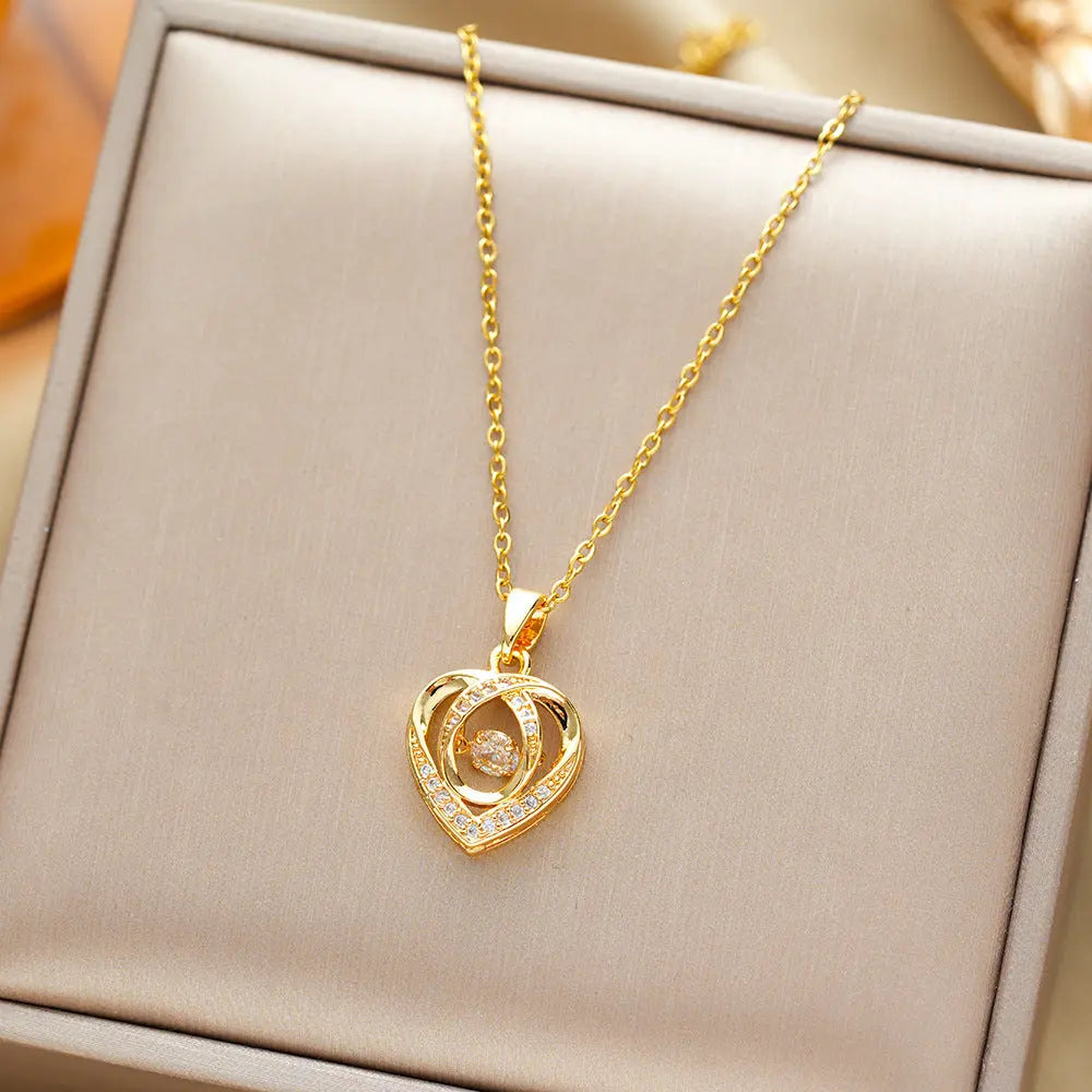 dancing necklace luxe it