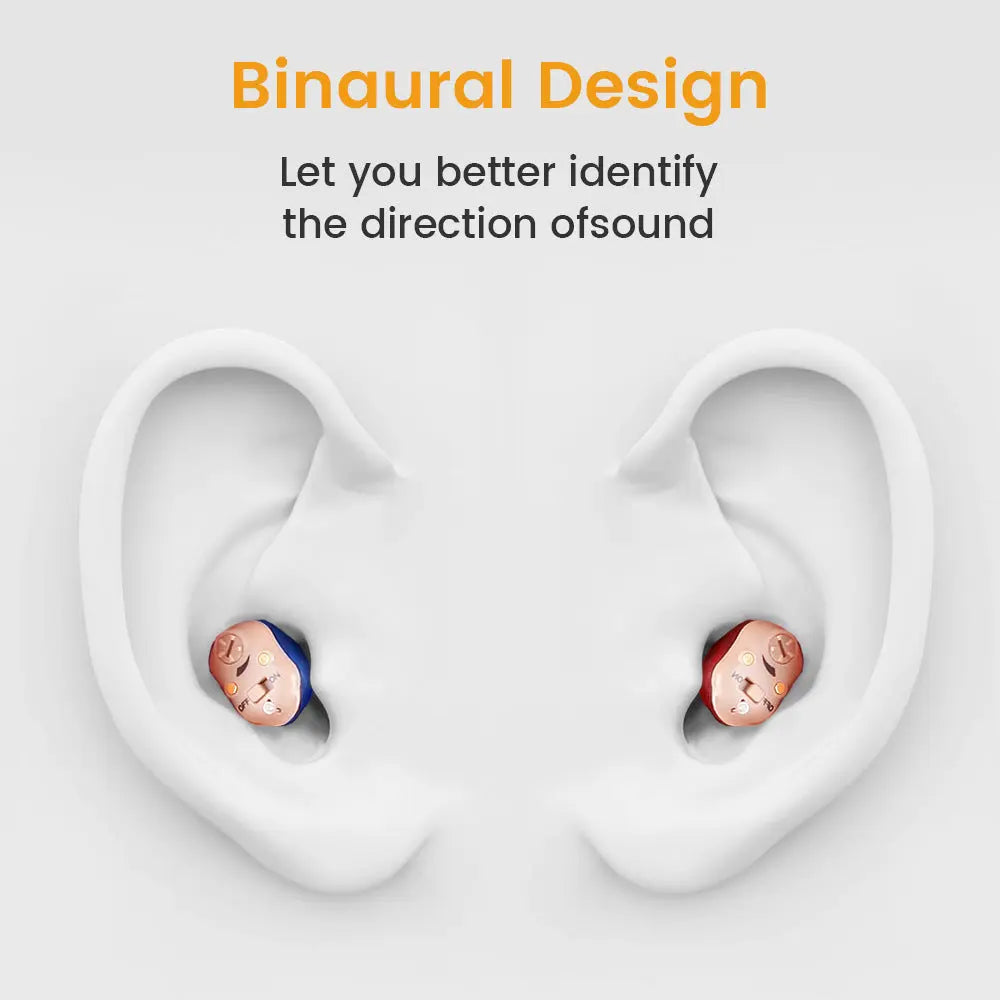 Wireless hearing aid / Magnetic Wireless Charging Chamber Acoustic Hearing Aid - LUXE IT