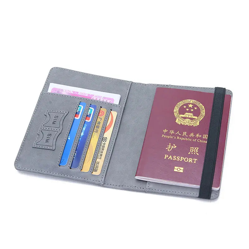 Multifunctional travel passport bag luxe it