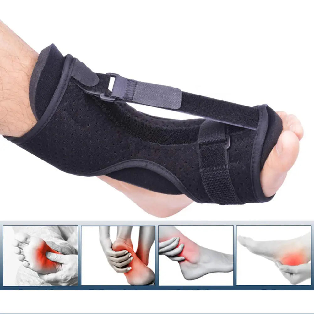 Plantar Fasciitis Dorsal Night Splint Foot Orthosis Stabilizer Adjustable Drop Foot Orthotic Brace Support Pain Relief Tool luxe it