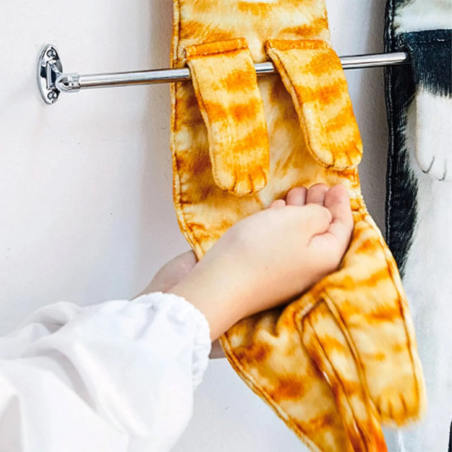 Cat Funny Hanging Hand Towel 🐱😂