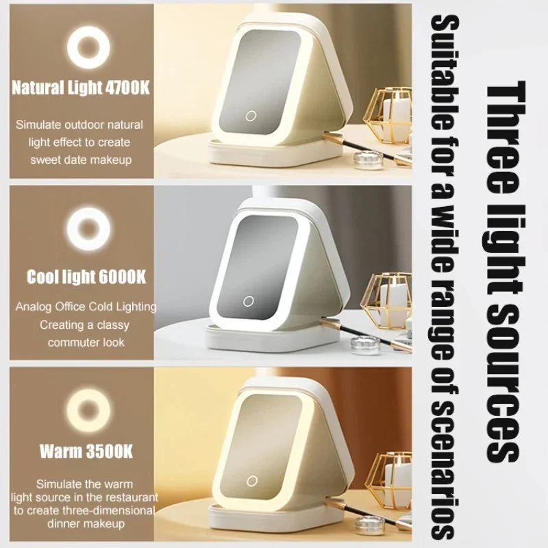 GlamGlow™ LED Travel Makeup Bag 💄✨