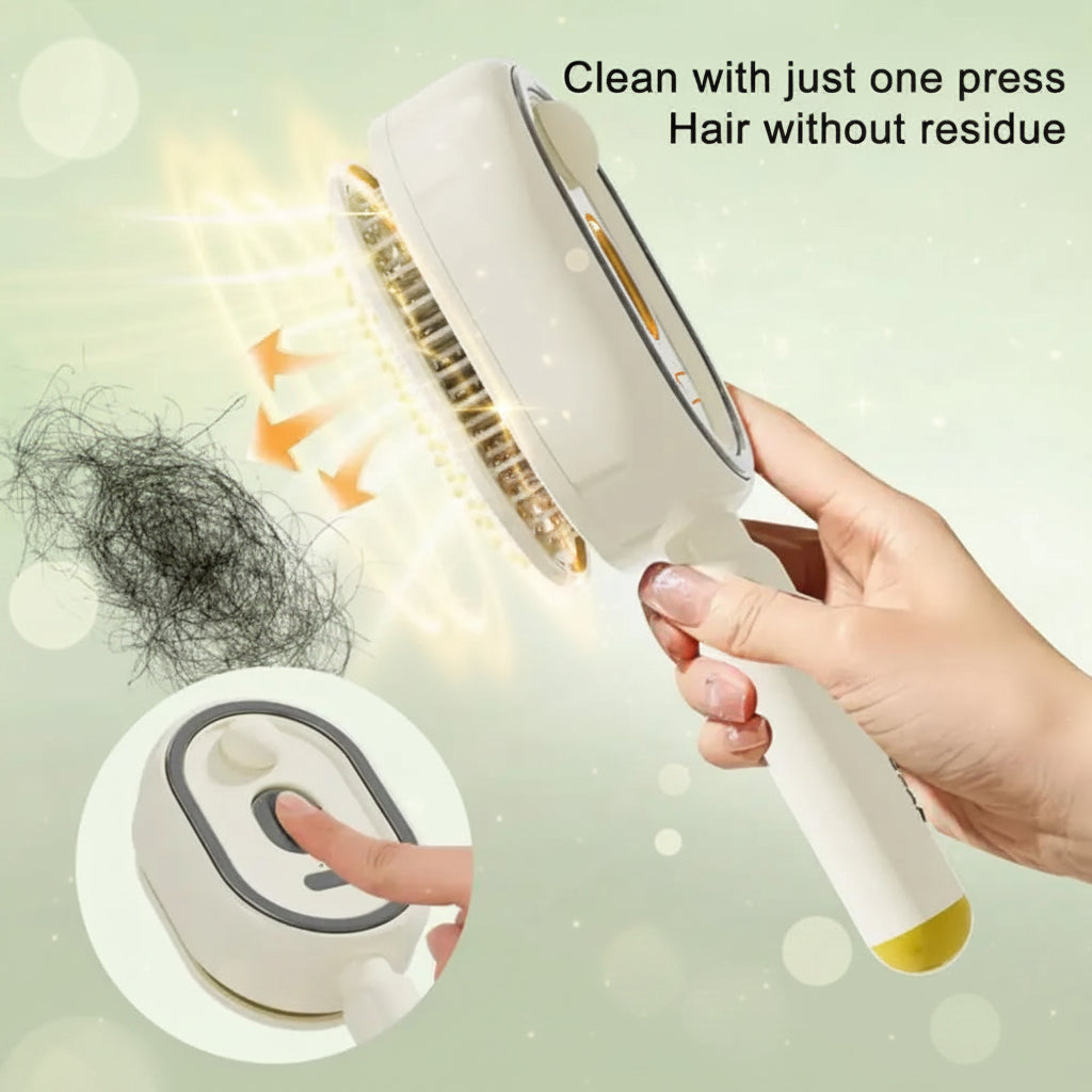 LUXEIT™ 3-in-1 Scalp Massage Comb | Mist, Massage & Detangle