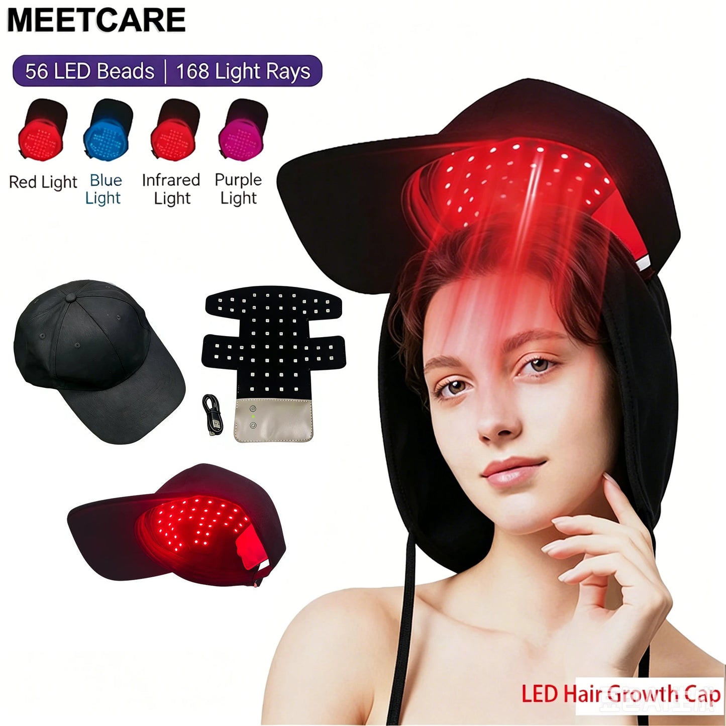 LUXE IT Red Light Therapy Hair & Scalp Device